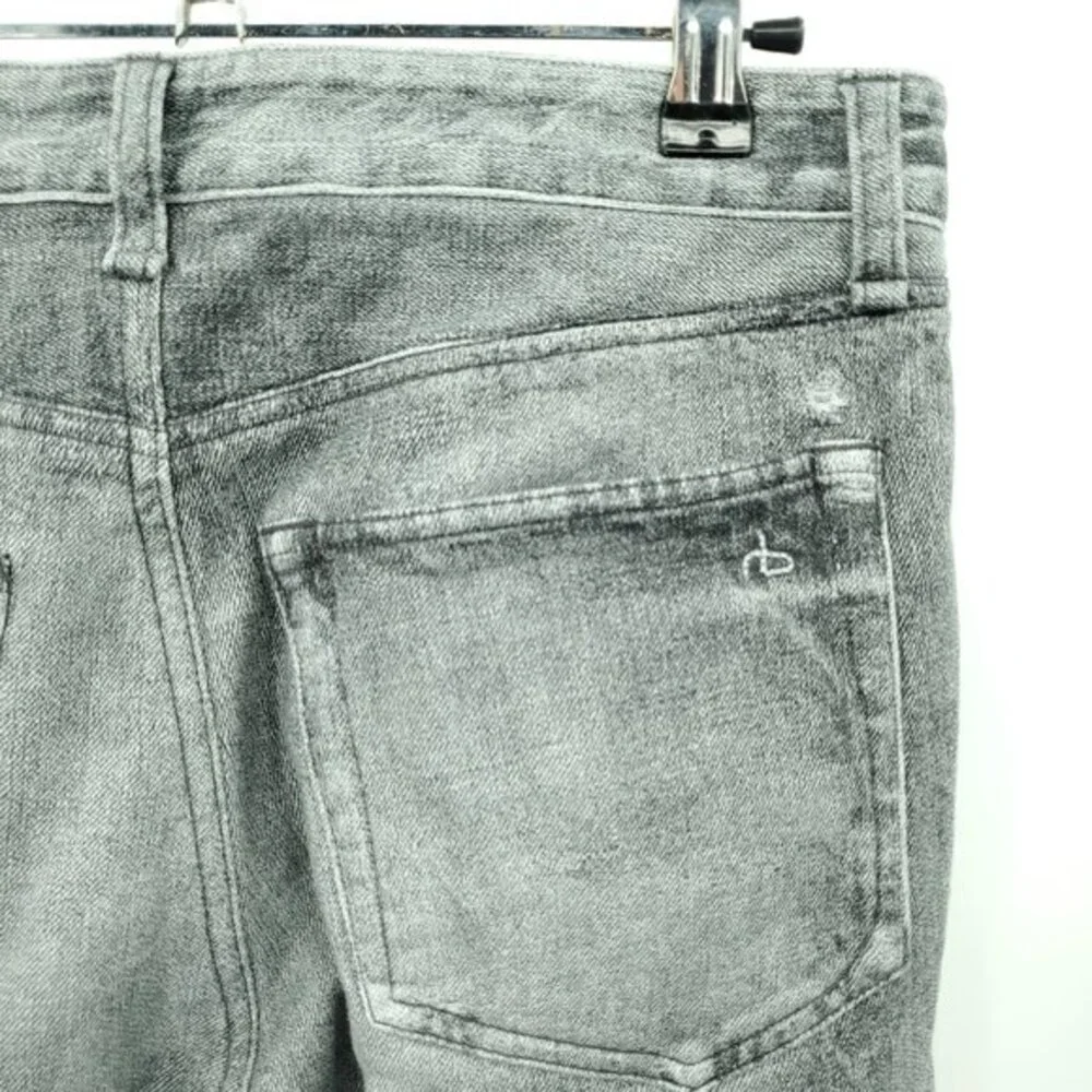 Men's rag & bone rbMIRAMAR Fleece Fit 4 Pant 29 Greyscale